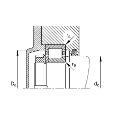 ALS NJ2340-EX-M1 + HJ2340EX,  DIN 5412-1 ˜ʵҪߴ,  L ȦλS, ɷx, ּ