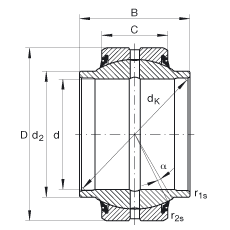 PS GE30-HO-2RS,  DIN ISO 12 240-1 ˜, Soɂȴܷ