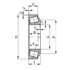 AFLS T5ED060,  DIN ISO 355 ˜ʵҪߴ磬ɷx{Ɍ