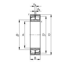 {ĝLS 23032-E1-TVPB,  DIN 635-2 ˜ʵҪߴ