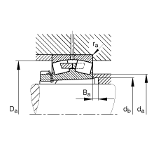 {ĝLS 22252-B-K-MB + H3152X,  DIN 635-2 ˜ʵҪߴ, F׺;o